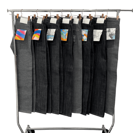 501C3 JEANS - CUT + SEW (1ST RUN) - JULIANPRINCEDASHJULIANPRINCEDASH