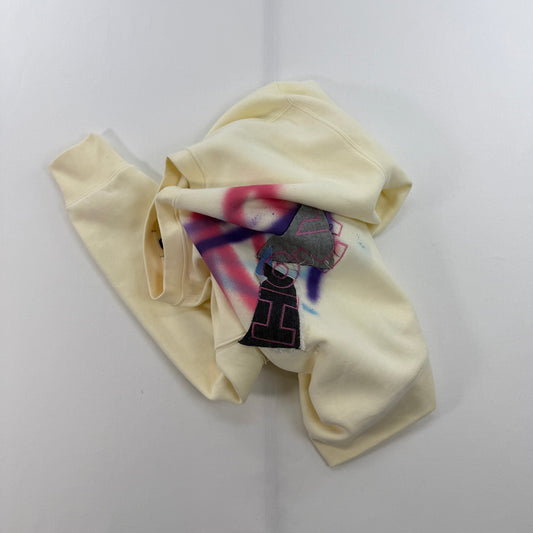 CUT + SEW: CREWNECK SAMPLE "HOLY VARSITY SAMPLE" M - JULIANPRINCEDASH -...HS!