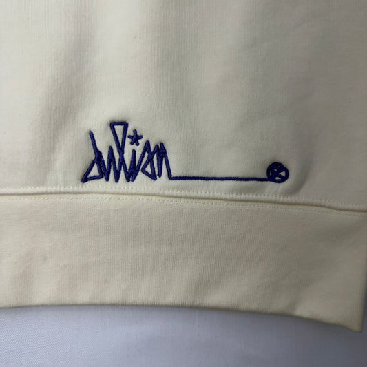 CUT + SEW: CREWNECK SAMPLE "HOLY VARSITY SAMPLE" M - JULIANPRINCEDASH -...HS!
