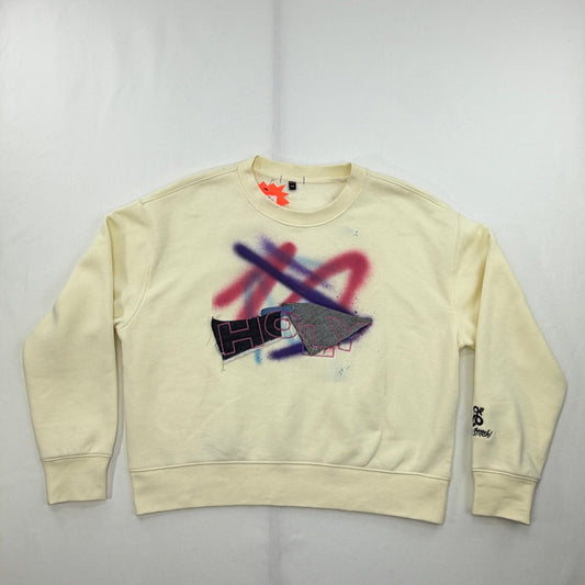CUT + SEW: CREWNECK SAMPLE "HOLY VARSITY SAMPLE" M - JULIANPRINCEDASH -...HS!