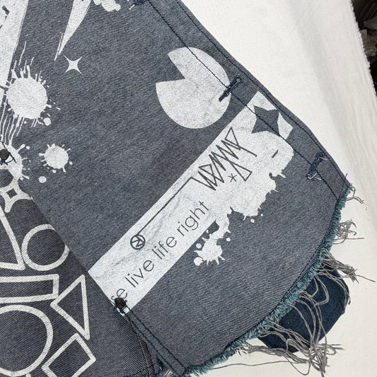 CUT + SEW - JACKET "FREE EARTH: JACKET - SPACE CADET SAMPLE W/ DESERT STORM CAMO + CANVAS" M - JULIANPRINCEDASH -...HS!