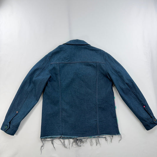 CUT + SEW - JACKET "FREE EARTH: JACKET - SPACE CADET SAMPLE W/ DESERT STORM CAMO + CANVAS" M - JULIANPRINCEDASH -...HS!
