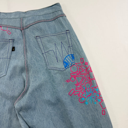 CUT + SEW - JEANS " JPD WIDE LEG SAMPLE " 28 - JULIANPRINCEDASH -...JULIAN PRINCE DASH
