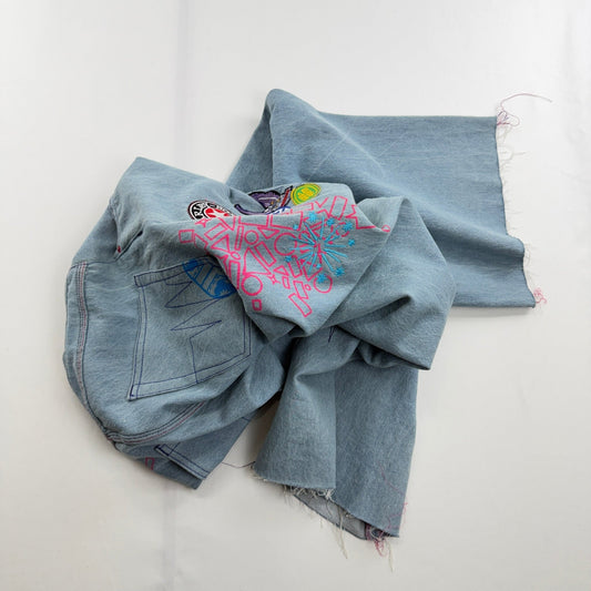 CUT + SEW - JEANS " JPD WIDE LEG SAMPLE " 28 - JULIANPRINCEDASH -...JULIAN PRINCE DASH