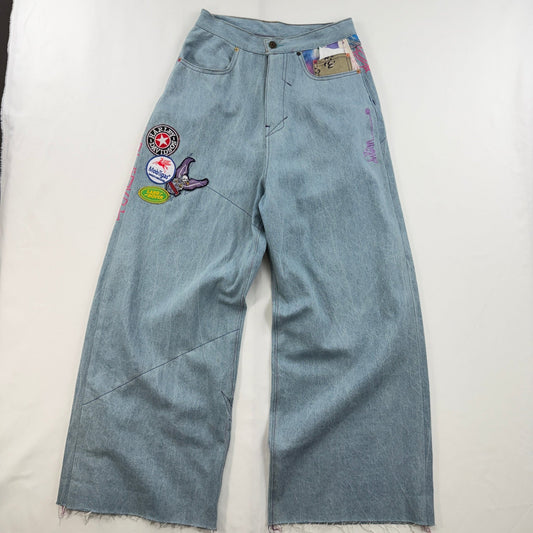 CUT + SEW - JEANS " JPD WIDE LEG SAMPLE " 28 - JULIANPRINCEDASH -...JULIAN PRINCE DASH