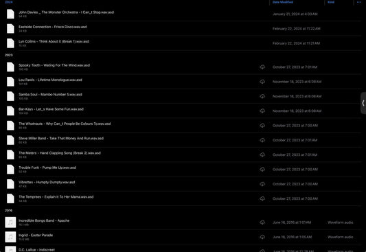 JPD DRUM BREAKS COLLECTION 4 - JULIANPRINCEDASH -...JULIANPRINCEDASH -...
