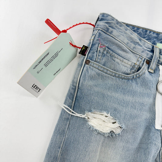 JPD REWORK: JEANS - LEVIS X OFF WHITE SAMPLE FIX (31) - JULIANPRINCEDASH -...JULIAN PRINCE DASH