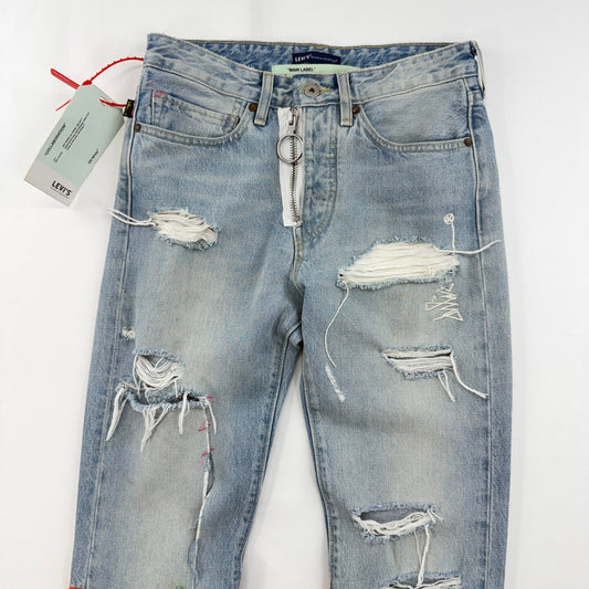 JPD REWORK: JEANS - LEVIS X OFF WHITE SAMPLE FIX (31) - JULIANPRINCEDASH -...JULIAN PRINCE DASH