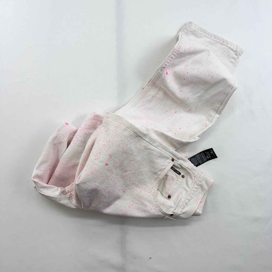 JPD REWORK: JEANS - VINTAGE ARMANI COSMIC PIGMENT PINK (32X30)