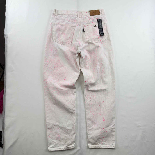 JPD REWORK: JEANS - VINTAGE ARMANI COSMIC PIGMENT PINK (32X30)