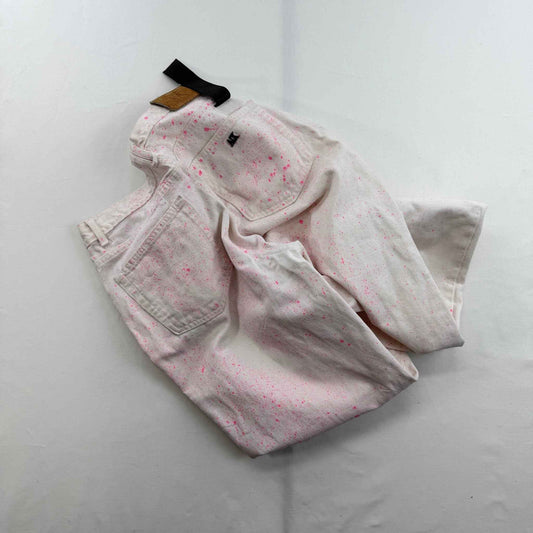JPD REWORK: JEANS - VINTAGE ARMANI COSMIC PIGMENT PINK (32X30)