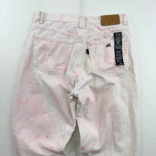 JPD REWORK: JEANS - VINTAGE ARMANI COSMIC PIGMENT PINK (32X30)