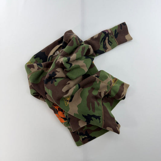 JPD REWORK: RALPH LAUREN CREWNECK " HUNTING GARDENS " M - JULIANPRINCEDASH -...JULIAN PRINCE DASH