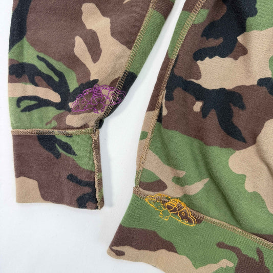 JPD REWORK: RALPH LAUREN CREWNECK " HUNTING GARDENS " M - JULIANPRINCEDASH -...JULIAN PRINCE DASH