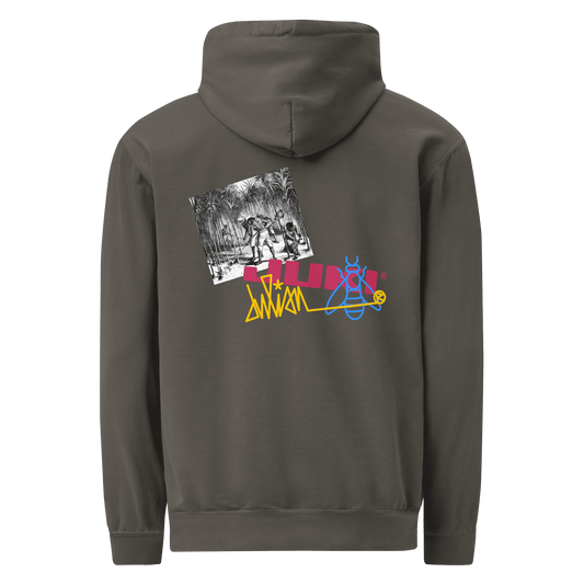 POD GARMENT DYED JPN BABY RELIC HOODIE - JULIANPRINCEDASHJULIANPRINCEDASH