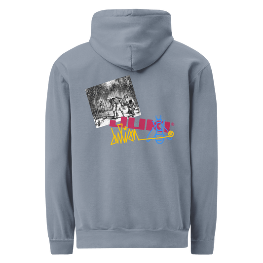 POD GARMENT DYED JPN BABY RELIC HOODIE - JULIANPRINCEDASHJULIANPRINCEDASH
