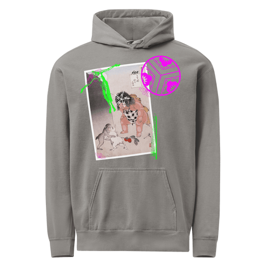 POD GARMENT DYED JPN BABY RELIC HOODIE - JULIANPRINCEDASHJULIANPRINCEDASH