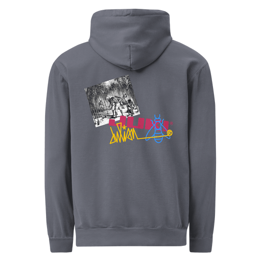 POD GARMENT DYED JPN BABY RELIC HOODIE - JULIANPRINCEDASHJULIANPRINCEDASH