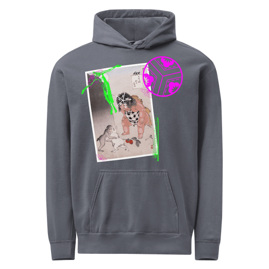 POD GARMENT DYED JPN BABY RELIC HOODIE - JULIANPRINCEDASHJULIANPRINCEDASH