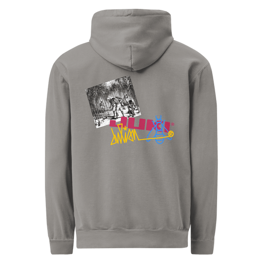 POD GARMENT DYED JPN BABY RELIC HOODIE - JULIANPRINCEDASHJULIANPRINCEDASH